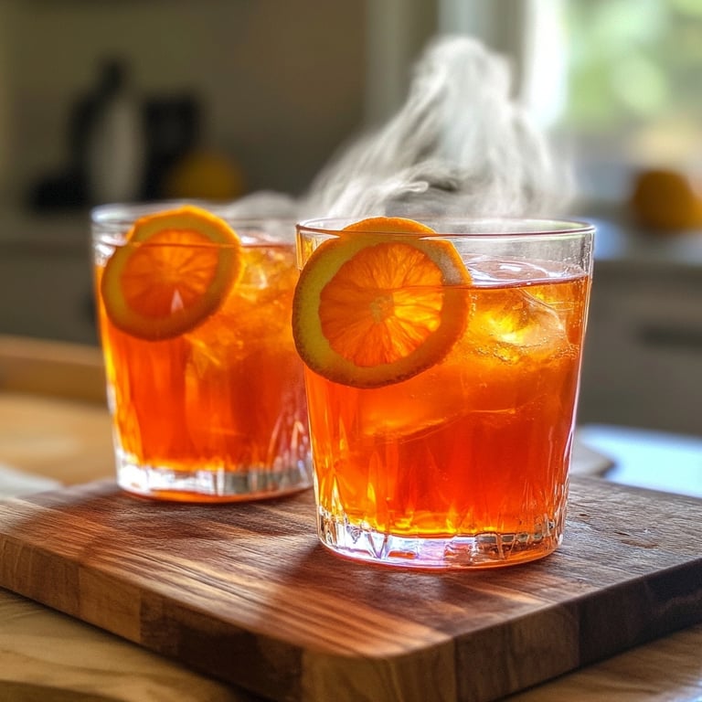 Hot Aperol (Heißer Aperol)