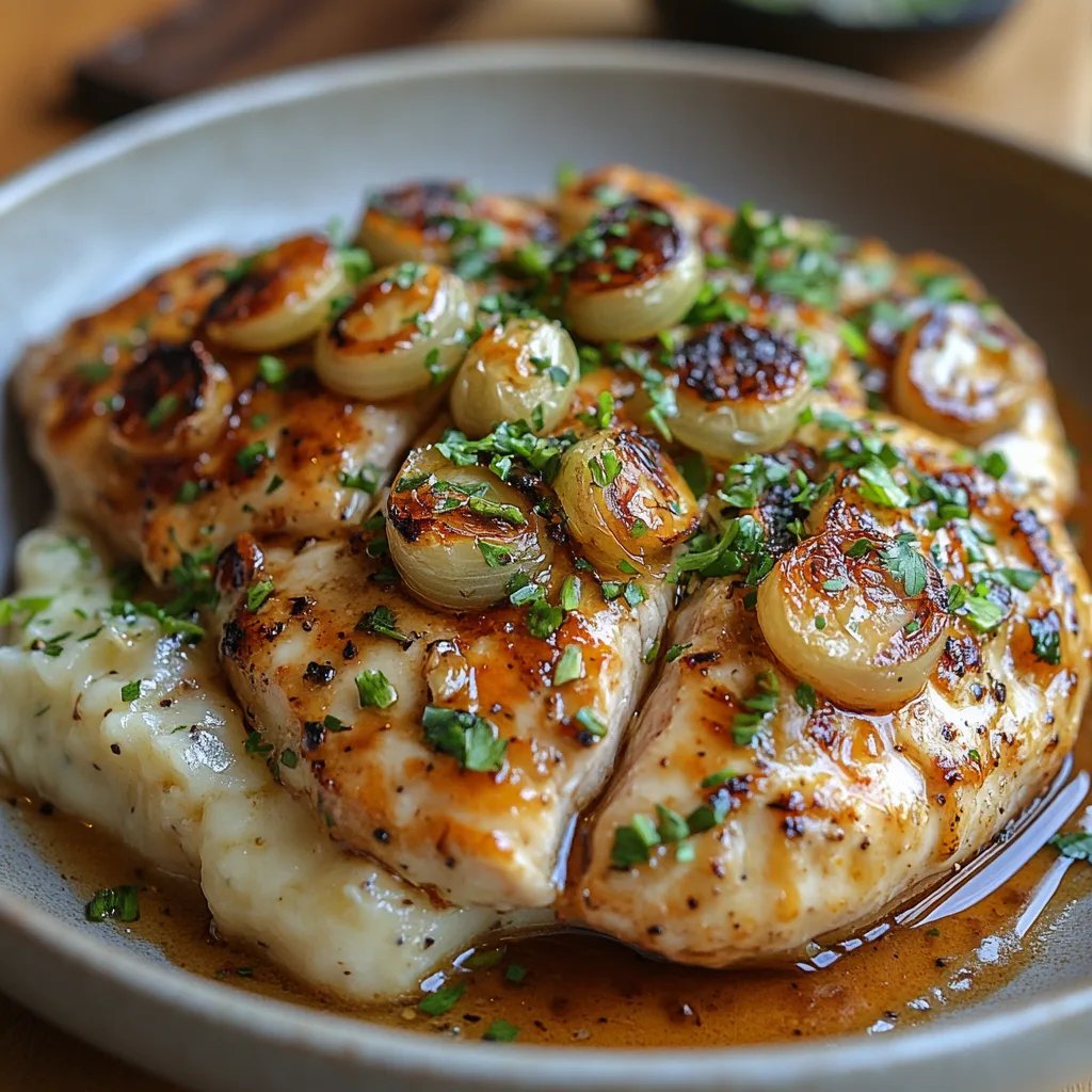 Französisches Zwiebelhähnchen: Ein Unglaubliches Ultimatives Rezept für 4 Personen