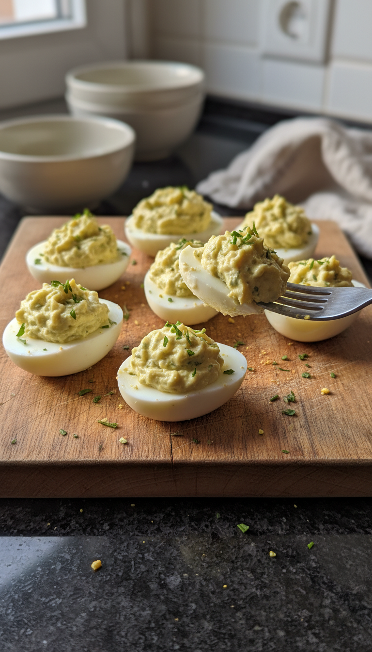 Estragon Aioli Gefüllte Eier