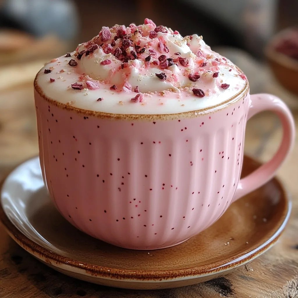 Pink Latte: Ein Unglaublich Ultimatives Rezept für 5 Sinne