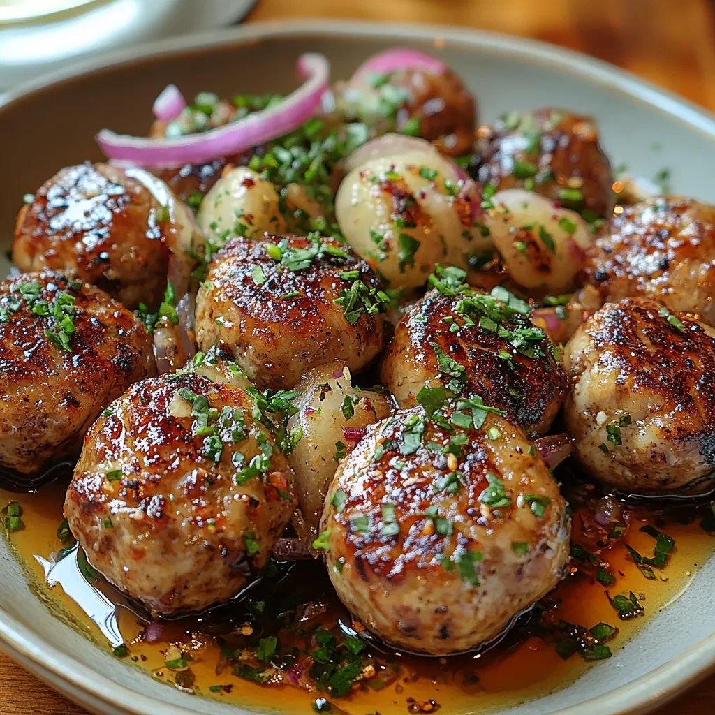 Limetten-Hackbällchen mit Zwiebeln: Ein Unglaublich Essenzielles Rezept für 5 Personen