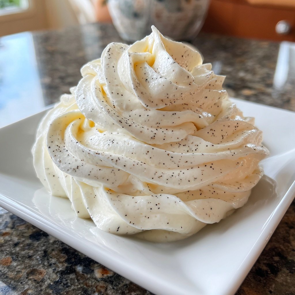 Vanille-Bohnen-Frischkäse-Frosting