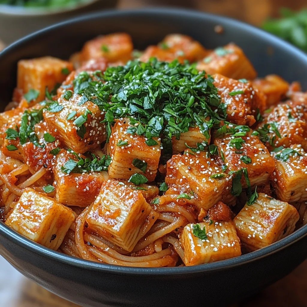 Einfaches Tofu-Nudelgericht: Ein Unglaublich Ultimatives Rezept