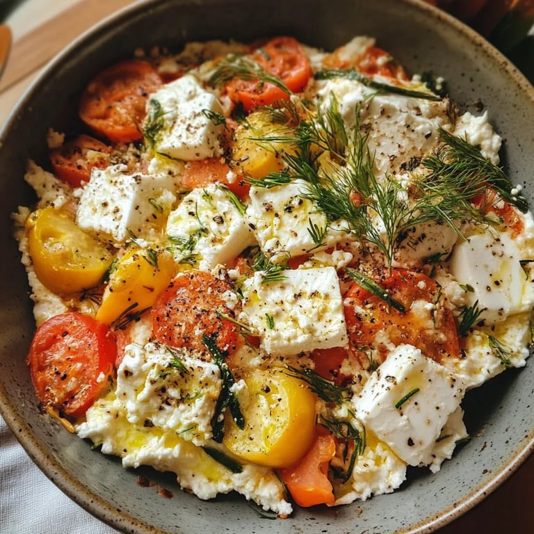 Ofenreis mit Feta und Gemüse