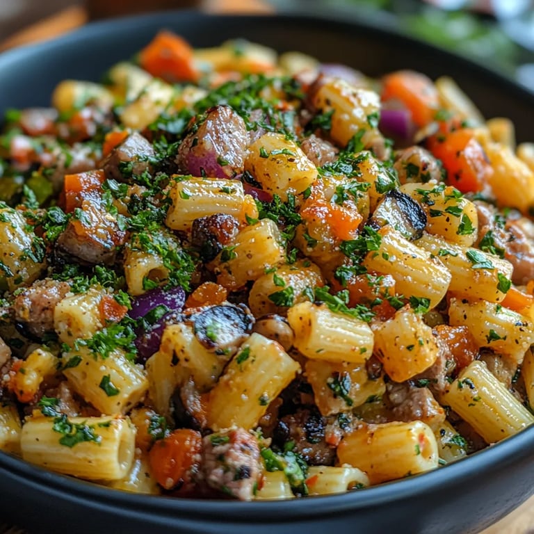 Herbsternte Nudelsalat: Ein Unglaublich Ultimatives Rezept für den Herbst