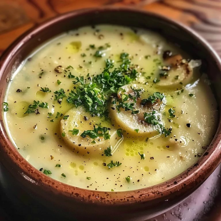 Italienische Kartoffelsuppe