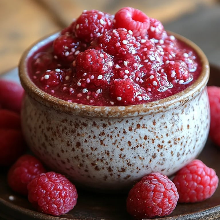 Himbeer-Vanille-Chia-Marmelade: Eine Unglaubliche Ultimative Rezept-Entdeckung