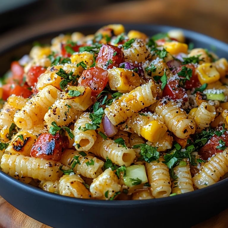 Gesunder Street Corn Nudelsalat: Ein Unglaubliches Ultimatives Rezept für 5 Sterne