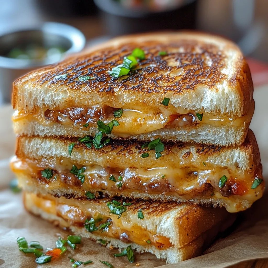 Würziges gegrilltes Käsesandwich: Ein Unglaubliches Ultimatives Rezept