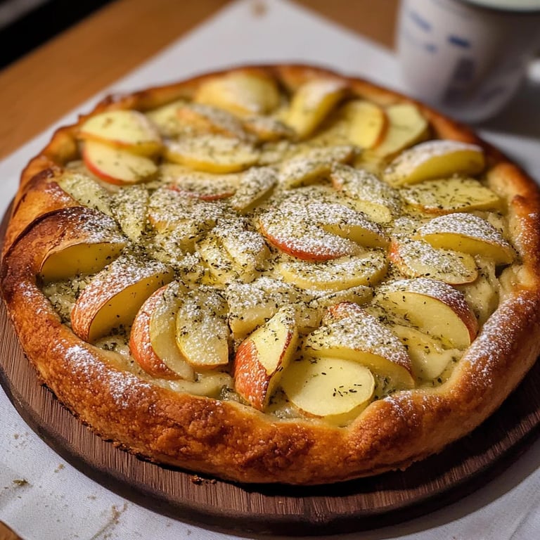 Versunkener Apfelkuchen